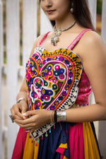 Ethnic Navratri Lehenga Set with Kutchi Mirror Work Blouse – 2025