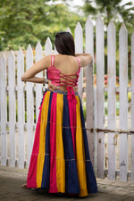 Ethnic Navratri Lehenga Set with Kutchi Mirror Work Blouse – 2025