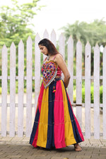 Ethnic Navratri Lehenga Set with Kutchi Mirror Work Blouse – 2025