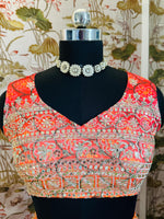 SAHELI STYLE PRESENTS CHINON SILK WITH DIGITAL PRINT AND EMBROIDERY SEQUENCE DESIGN WORK LEHENGHA CHOLI