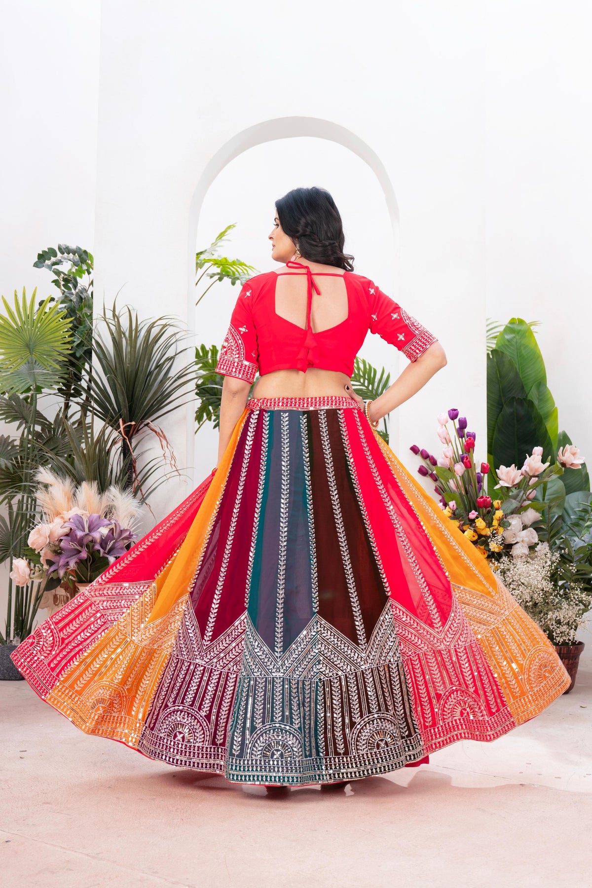 SAHELI STYLE PRESENTS TRENDY WEDDING LEHENGHA CHOLI