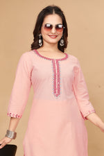 SAHELI STYLE PRESENTS THE BABY PINK MOST CLASSIC HANDWORK CO-ORD
