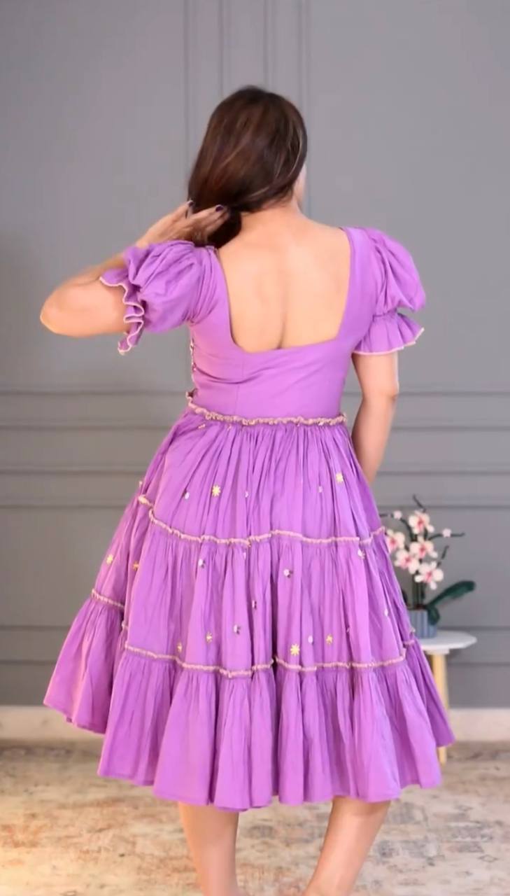 WE ARE LAUNCHING NEW SUPERHIT TRENDING SUMMER COLLECTION TUNIC WITH FULL FLAIR EMBROIDERY WORK ON RAYON FABRIC