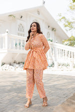 SAHELI STYLEPresents Kurti Pant Co-Ord Set