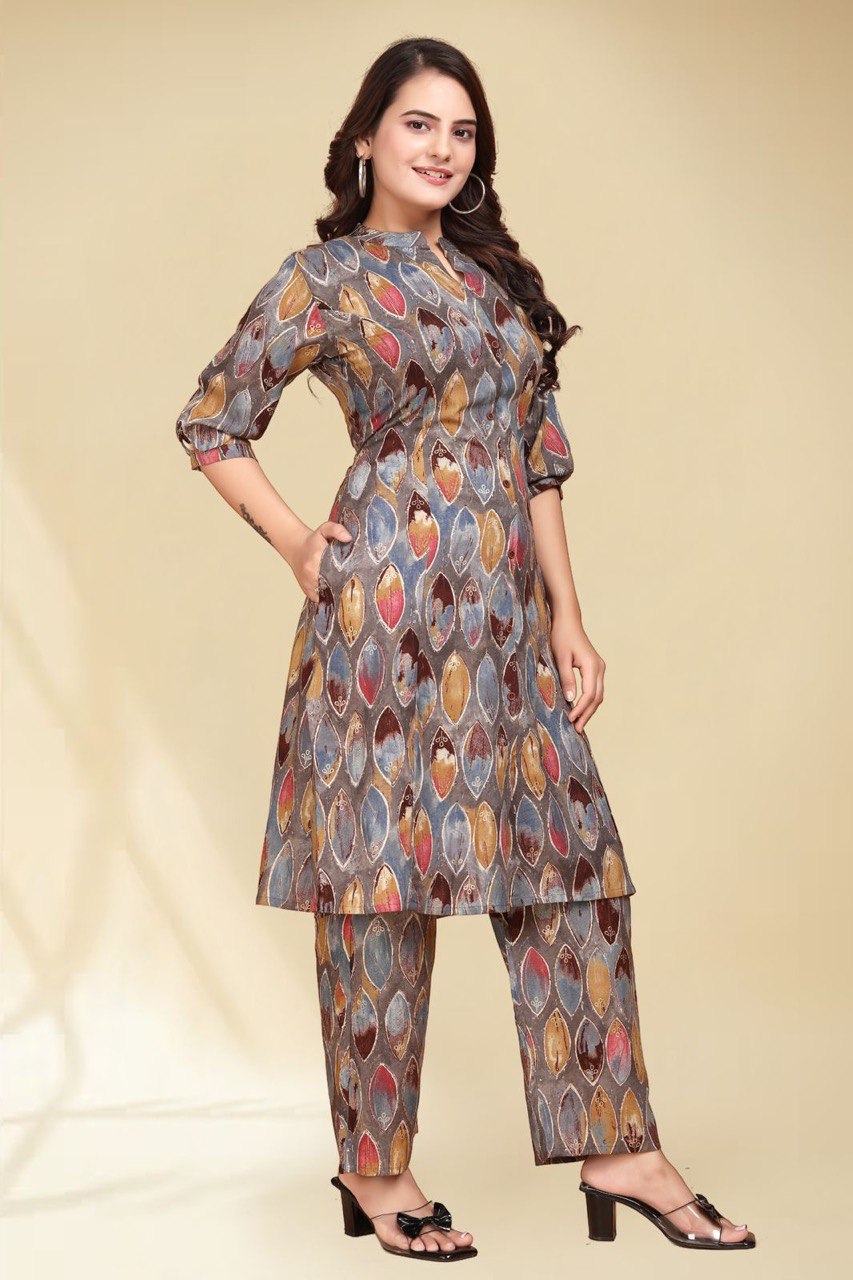 SAHELI STYLE PRESENTS SUMMER PLAZO PAIR CO-ORD SET
