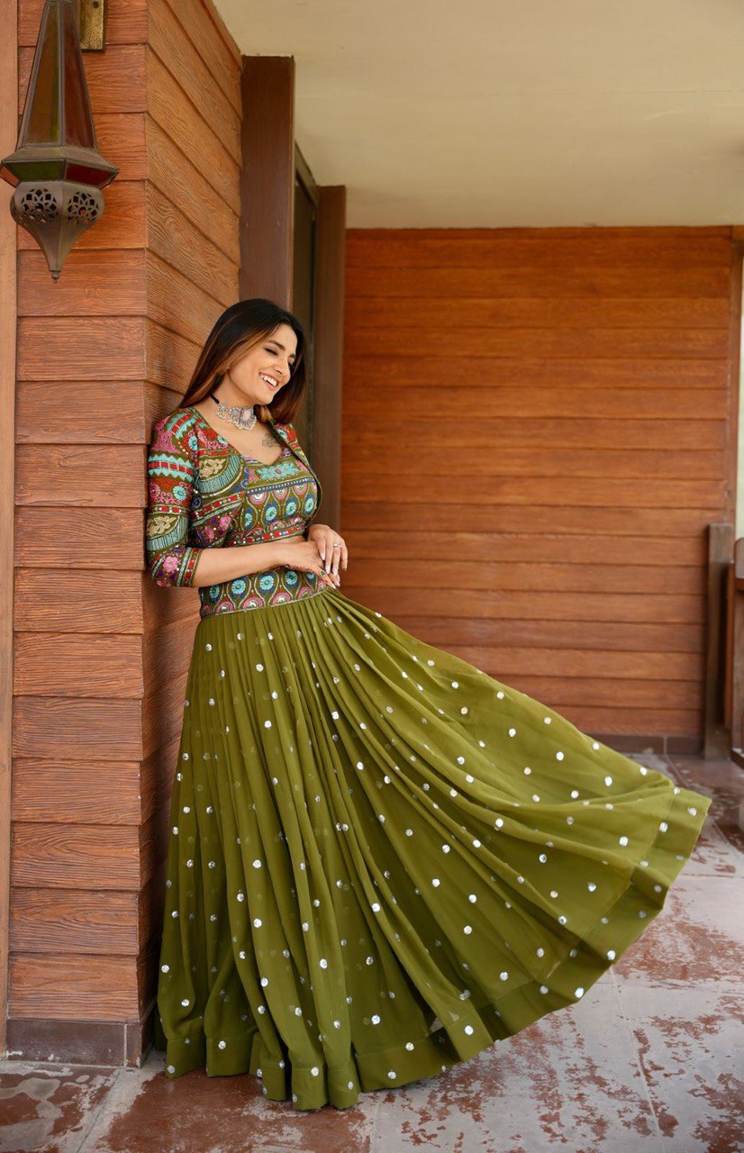 SAHELI STYLE PRESENTS JACKET LEHENGAS CHOLI