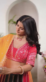 SAHELI STYLE PRESENTS TRENDY WEDDING LEHENGHA CHOLI